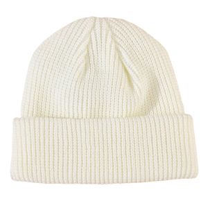 OEM/ODM Custom Design Ribbed Cuffed <b>Hats</b> Breathable Acrylic/Cotton Beanies <b>Winter</b> Stretchy Custom Jacquard Logo Dot Bows - Product Image 3