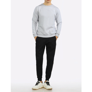 Nueva Sudadera de Hombre de Dos Tonos, 100% Algodón Felpa, Invierno 2026, con Logotipo Bordado Personalizado, Aplique Transpirable y Personalizable - Product Image 3