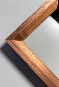 กรอบรูปไม้เนื้อแข็งทำมือสไตล์โมเดิร์นจากอินเดีย ขนาดสั่งทำได้ รูปทรงสี่เหลี่ยมผืนผ้า แนวตั้งเรียบง่าย - Product Image 3