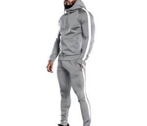 OEM <b>Top</b> Selling Hooded Men Tracksuit Fully Customized High Quality Breathable Eco-Friendly Polyester/Cotton Winter Plus-Size <b>Low</b> - Product Image 4