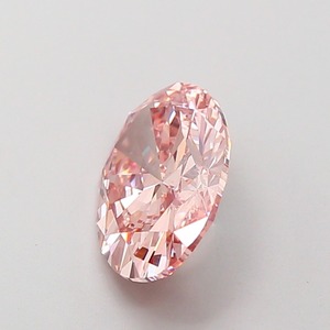 Diamant CVD rose vif fantaisie de 2,07 carats, de forme ovale, de luxe, cultivé en laboratoire, clarté VS1, polissage excellent, diamant non monté pour bijoux - Product Image 2