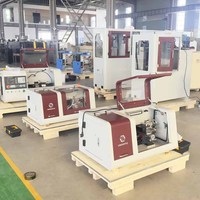 Mini tour CNC automatique horizontal CNC180 de Chine pour le traitement des métaux