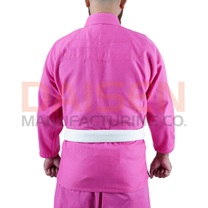 Uniforme de Artes Marciales Rosa para Hombre, 100% Algodón, Corte Regular, Resistente, para Entrenamiento - Product Image 4