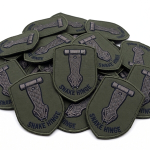 Shield <b>Fire</b> <b>Poker</b> Maritime Whaling Forging Tool Embroidery Patch Custom Manufacturer - Product Image 4
