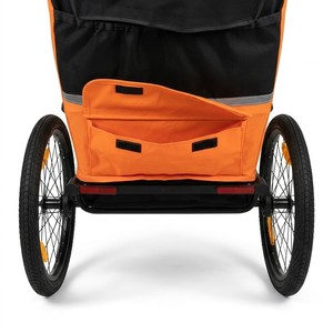 Remolque de ciclismo TC-2024S, cochecito y jogger para niños con cinturón de seguridad, diseño ligero y marco de aluminio - Product Image 6