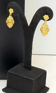 Colliers doubles pour femmes, magnifiques bijoux plaqués or 24 carats de Dubaï, 6 grammes d'or plaqué, très lourds. - Product Image 2
