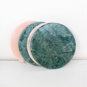Best Quality Marble <b>Drink</b> <b>Coasters</b> Set Natural Stone Table <b>Coasters</b> Elegant Waterproof for Home Kitchen Available For Sale - Product Image 3