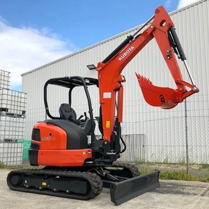 Kubota เครื่องขุดขนาดเล็กแบบแกว่งหางเป็นศูนย์ U35-4ส่งมอบที่เหนือกว่าแรงขุดสำหรับการใช้งานเชิงพาณิชย์และฟาร์ม - Product Image 1