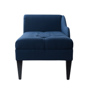 Sofá Cama Minimalista de Terciopelo, Chaise Longue Tapizado, Sofá Tufted para Sala de Estar, Dormitorio, Muebles de Hotel - Product Image 4