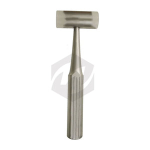 Martillo ortopédico de acero quirúrgico alemán de alta calidad con cabeza de plástico para levantamiento de huesos duros, instrumentos médicos. - Product Image 2