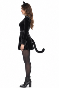 Costume d'Halloween pour femme, robe longue de sorcière gothique, reine sombre, pour fête d'horreur, carnaval, mascarade, cosplay, jeu de rôle - Product Image 5