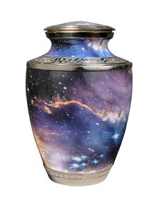 Urna Funeraria para Cenizas Humanas, Diseño de Galaxia del Universo Cósmico - Product Image 2