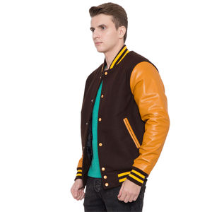 Fabricant en gros de vestes Letterman personnalisées pour les détaillants de mode, avec tissu en mélange de laine et écussons de qualité supérieure - Product Image 5