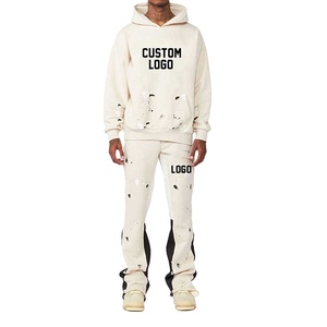 2024 High Quality Heavyweight Joggers Set <b>Tracksuit</b> Fashion Baggy Fit Customize Jogger Men's <b>Tracksuits</b> - Product Image 1