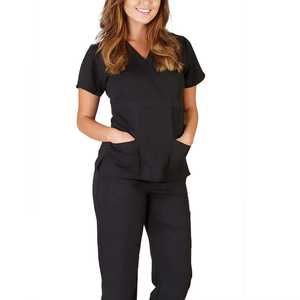Custom Logo Medical Doctor Surgical Pet Hospital Wholesale Unisex Men Women Top Pants Uniform Nurse <b>Scrubs</b> Sets - Product Image 1