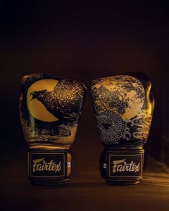 นวมชกมวย Fairtex ระดับพรีเมียม สีสั่งทำพิเศษ อุปกรณ์ฝึกซ้อมสำหรับนักมวยมืออาชีพ พร้อมแผ่นรองรับที่สมดุลและสวมใส่สบาย - Product Image 1