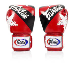 Customized Faitex Top Quality Genuine Cowhide Leather <b>Gloves</b> With Adjustable Hook & Loop Closure <b>Type</b> Boxing <b>Gloves</b> For Training - Product Image 2