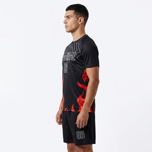 Conjunto de Uniforme de Fútbol Personalizado para Competición, Camisetas de Fútbol Sublimadas Flexibles, Ropa Deportiva Antibacteriana para Equipos Deportivos - Product Image 2