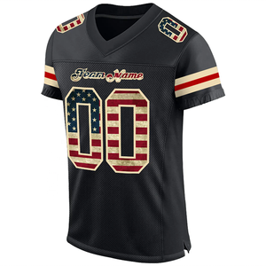 Camiseta de Fútbol Americano al por Mayor de Alta Calidad, 100% Poliéster, Impresión por Sublimación Personalizada, Nombre del Equipo Personalizado, Unisex, Hecho en Pakistán - Product Image 4