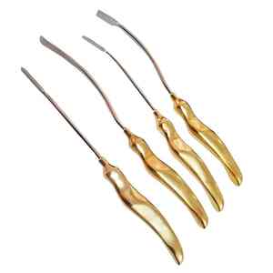 Ensemble de chirurgie endoscopique manuelle réutilisable en acier inoxydable de haute qualité - Poignée dorée certifiée CE pour la chirurgie plastique - Product Image 6