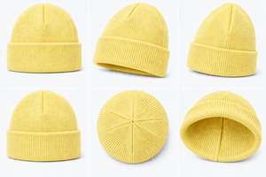 22 Colors Winter Beanie Hats Custom Embroidery Knitted Cuffed <b>Caps</b> For Men Women Kids Warm Ribbed Toques <b>Plain</b> Casual Autumn Out - Product Image 6