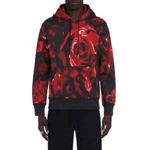 <b>Top</b> Trending Men Discharge Printing 100% Cotton Winter Hoodies Streetwear <b>High</b> Quality Pakistan Supplier - Product Image 1