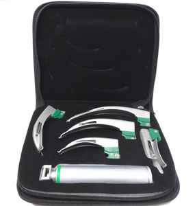 Kit de Intubación de Emergencia Avanzado con Laringoscopio de Fibra Óptica, 5 Hojas Curvas con Mango Antideslizante - Product Image 6