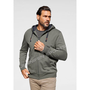 Sudaderas con Cremallera Personalizadas para Hombre, 100% Algodón, Tejido Sólido, Transpirable, de Secado Rápido, Talla Grande, Unisex - Product Image 3