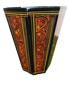 Cubo de Basura de Madera con Acabado Natural, Contenedor de Madera Sólida para Decoración del Hogar, Almacenamiento de Residuos y Recolección de Basura - Product Image 3