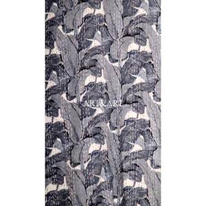 Best Selling Kantha Work Indian Handmade Summer/Spring V-neck Drawstring Closure Cotton Floral Short Kimono Robe Beachwear - Product Image 4