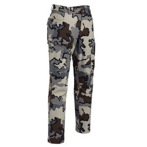 Pantalon de travail camouflage pour homme, taille haute, plusieurs poches, séchage rapide, 100% polyester, pour l'automne - Product Image 1