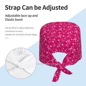 Premium Waterproof Surgical <b>Caps</b> with Canvas Fabric Breathable Unisex Medical Head Covers for Professional Hospital <b>Scrubs</b> Use - Product Image 6