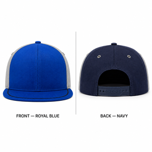 Casquette de baseball snapback 5 panneaux en coton ciré, combinaison de couleurs personnalisée, étiquette privée, vente en gros, sangle à boucle métallique, équipes sportives 3D - Product Image 4