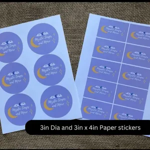 Etiquetas Impresas Personalizadas al por Mayor en Hojas para Empaquetado, Marca y Promociones - Product Image 6