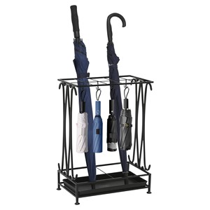 Support de parapluie en bambou minimaliste avec design géométrique, vente en gros - Product Image 3