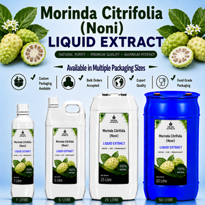 Extrait liquide oral de Noni (Morinda Citrifolia) – Antioxydant, Complément alimentaire naturel à base de plantes, Qualité alimentaire, Conditionnement en vrac - Product Image 1