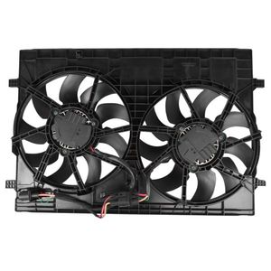Moteur de ventilateur de radiateur AC VW Atlas Cross Sport 2020-2023, électrique, L4 2.0L 3.6L V6, compatible fourgonnette A3, références 3QF121207 3QF959455BC - Product Image 1