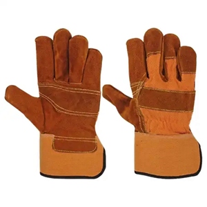 Gants de travail en cuir de vachette pleine fleur de haute qualité du Pakistan, résistants, industriels, imperméables, pour la construction - Product Image 5