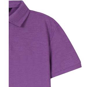 Camiseta Polo de Algodón para Hombre, Manga Corta, Casual, Lisa, con Logotipo Personalizado, OEM, al por Mayor, para Golf de Verano - Product Image 2