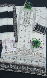 Traje Pakistaní con Bordado y Lentejuelas, Diseño Khatli, Salwar Kameez de Novia, Suministro Directo de Fábrica - Product Image 5