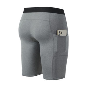 Mens Base Layer Short Breathable Performance <b>Compression</b> Shorts Running Workout Fitness Spandex Pocket Exercise <b>Underwear</b> - Product Image 4