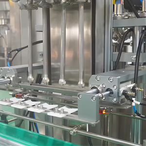 High Quality 4 Heads Liquid 3 In 1 Piston Milk Filling Machine Automatic Bottle Filling Capping Machine Production Line - Product Image 5