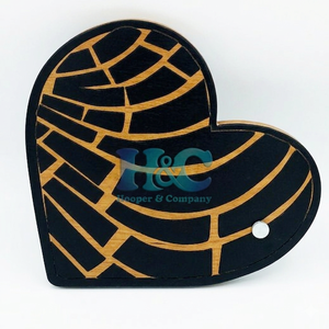 Nouvelles tuiles en acrylique pour extensions de cils en forme de cœur, plateau magnétique durable pour cils en vison, designs personnalisés avec logo - Product Image 1