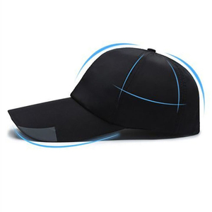 Casquette de baseball pour homme de bonne qualité, séchage rapide, maille découpée au laser, personnalisable, avec patchs, casquette incurvée pour homme, vente en gros - Product Image 2