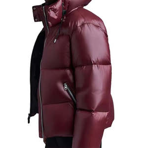 Veste matelassée pour homme, manteau à capuche, veste gonflée personnalisée OEM, qualité supérieure, nouvelle mode, vêtements d'hiver en gros, vestes matelassées - Product Image 6