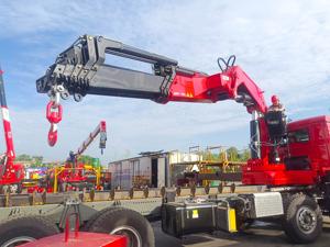 מנוף מפרקי הידראולי חדש מהמפעל, עוצמתי, 20 טון, 25 טון, 30 טון, 35 טון, עם זרוע מתקפלת, מניפולטור, מנוף זרוע מפרקית למשאית - Product Image 4