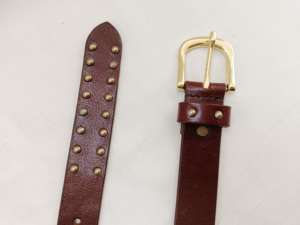 Cinturón de Cuero Genuino Formal y Duradero TYNTRA INTERNATIONAL, Personalizado con Marca, Unisex, Negro, Estilo Fiesta, para Jeans y Shorts, Tendencia 2026 - Product Image 3