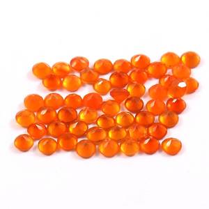 Carnelianes rondes de 4 mm, pierres précieuses en vrac, prix d'usine, qualité supérieure pour la fabrication de bijoux, vente en gros - Product Image 3