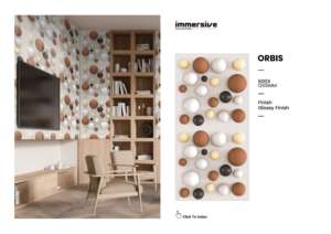 Azulejos de Porcelana de Alta Gama 60X120CM 600X1200MM 24X48 Acabado Brillante Formato Grande Premium Para Espacios Modernos - Product Image 4