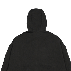 Custom Winter Ninja Balaclava Half Zip Hoodie for Men Oversized Heavy Weight Velour 100% Cotton Embroidered Streetwear Custom - Product Image 2